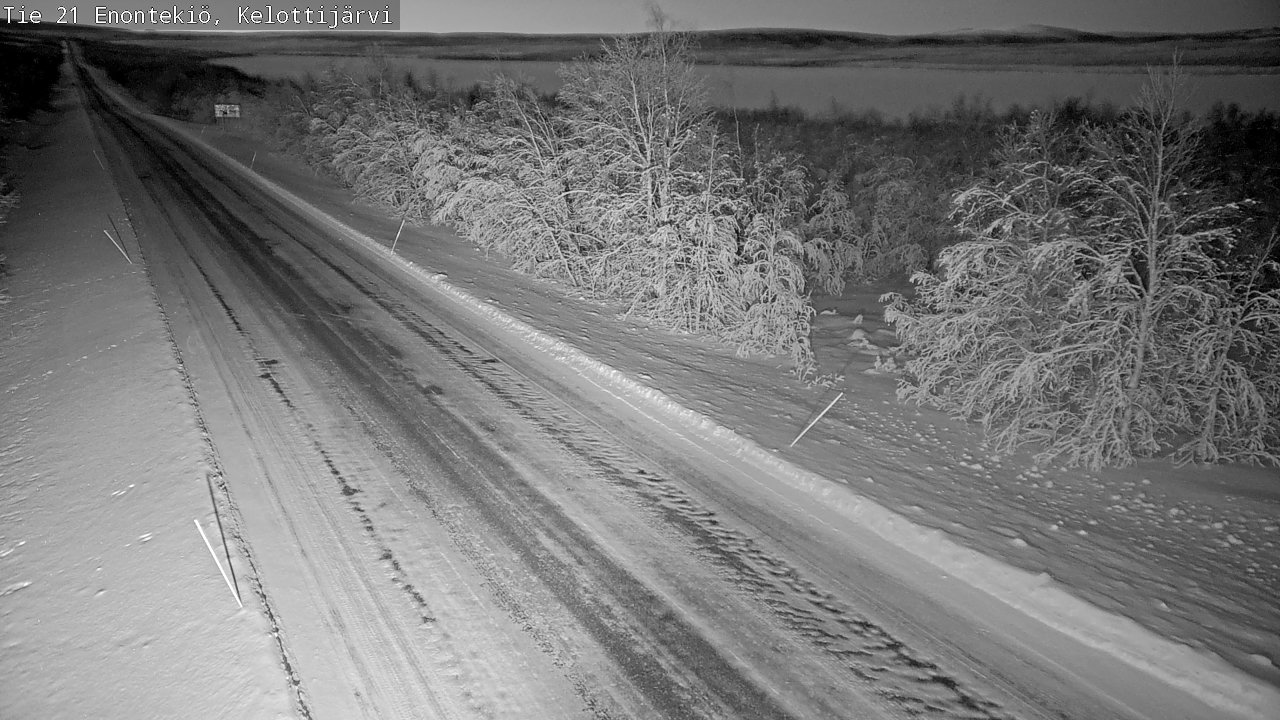 Kelikamerat Kuva Tie 21 Enontekiö, Kelottijärvi, Enontekiö, Lappi