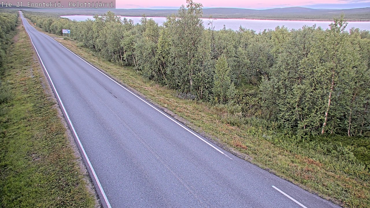 Kelikamerat Kuva Tie 21 Enontekiö, Kelottijärvi, Enontekiö, Lappi