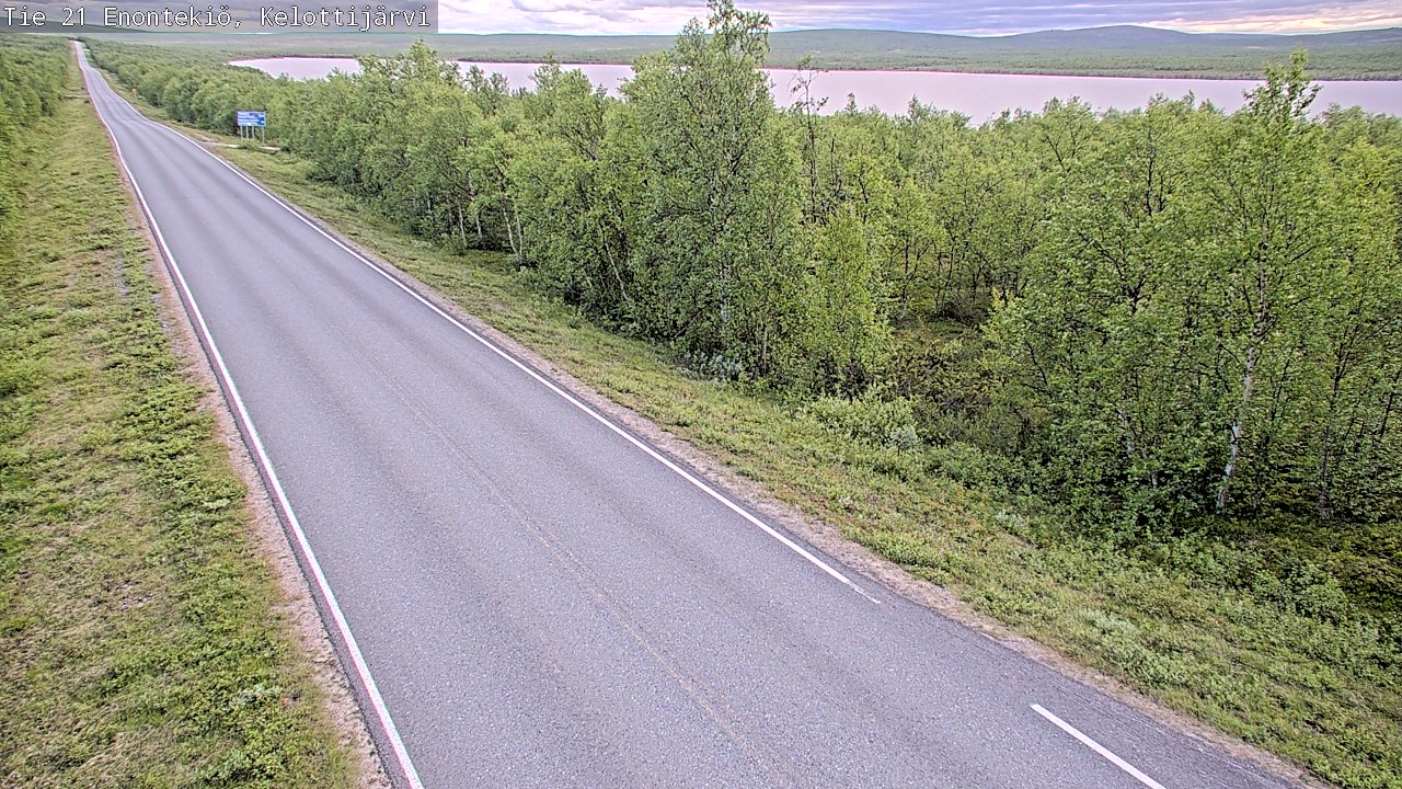 Kelikamerat Kuva Tie 21 Enontekiö, Kelottijärvi, Enontekiö, Lappi