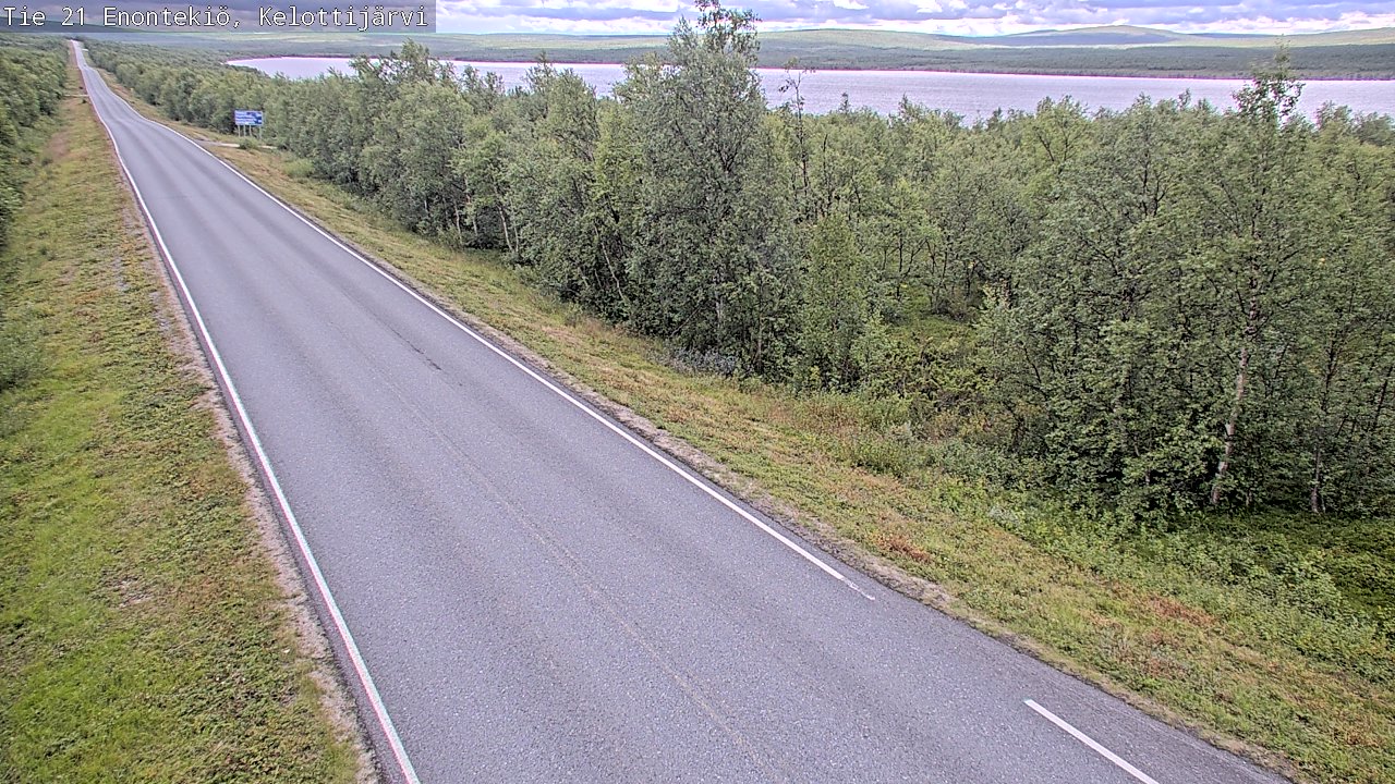 Kelikamerat Kuva Tie 21 Enontekiö, Kelottijärvi, Enontekiö, Lappi
