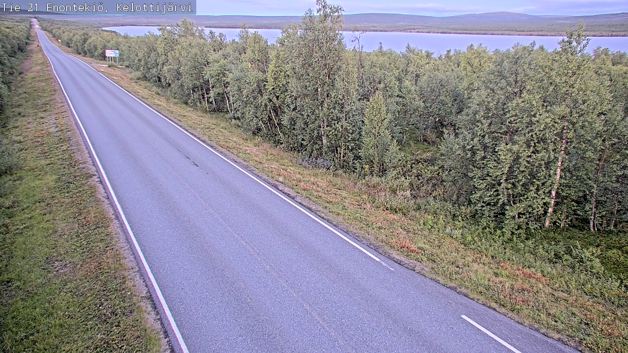 Kelikamerat Kuva Tie 21 Enontekiö, Kelottijärvi, Enontekiö, Lappi