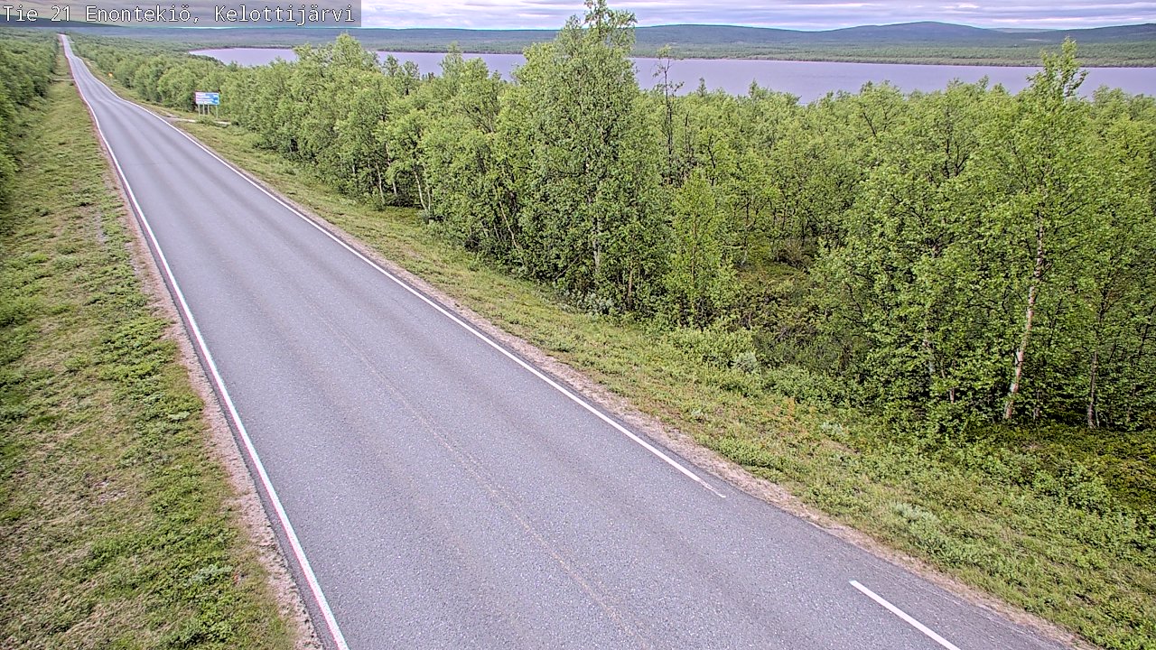 Kelikamerat Kuva Tie 21 Enontekiö, Kelottijärvi, Enontekiö, Lappi