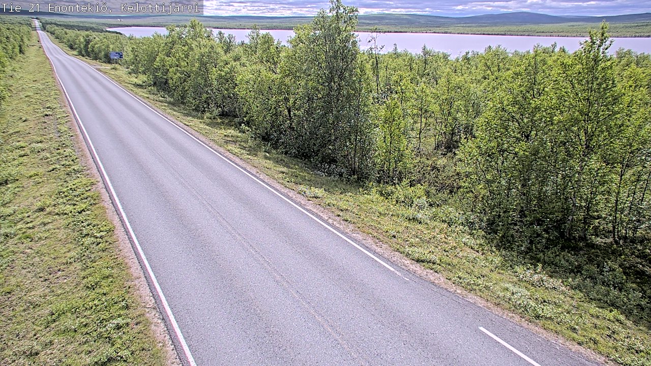 Kelikamerat Kuva Tie 21 Enontekiö, Kelottijärvi, Enontekiö, Lappi