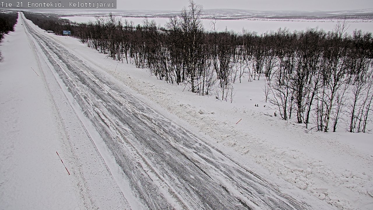 Kelikamerat Kuva Tie 21 Enontekiö, Kelottijärvi, Enontekiö, Lappi