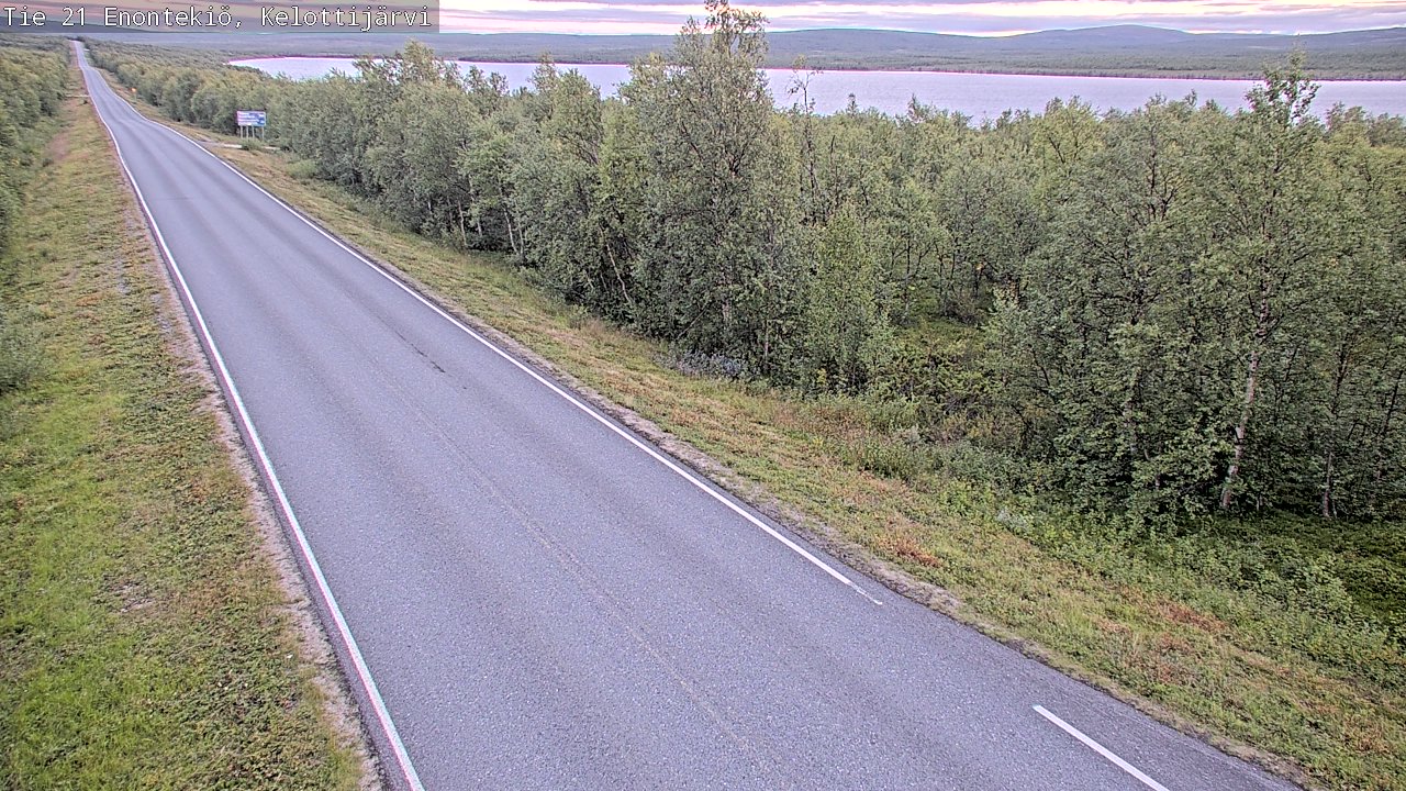 Kelikamerat Kuva Tie 21 Enontekiö, Kelottijärvi, Enontekiö, Lappi