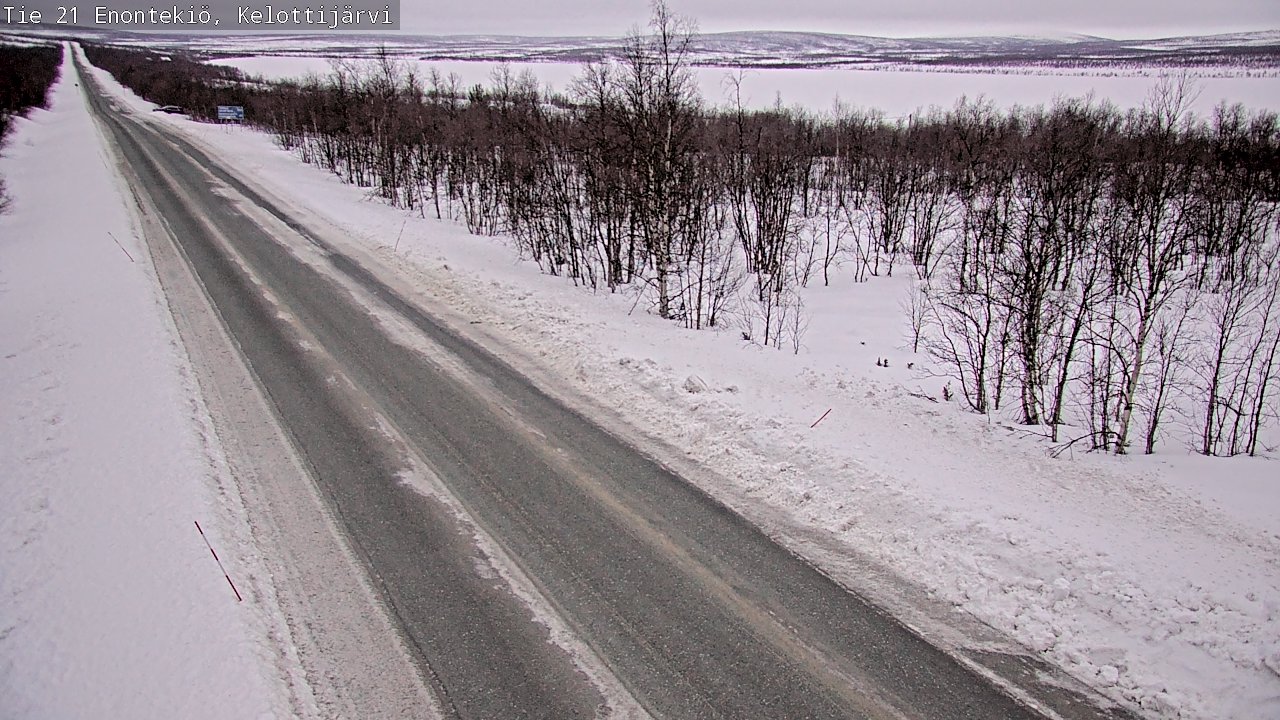 Kelikamerat Kuva Tie 21 Enontekiö, Kelottijärvi, Enontekiö, Lappi