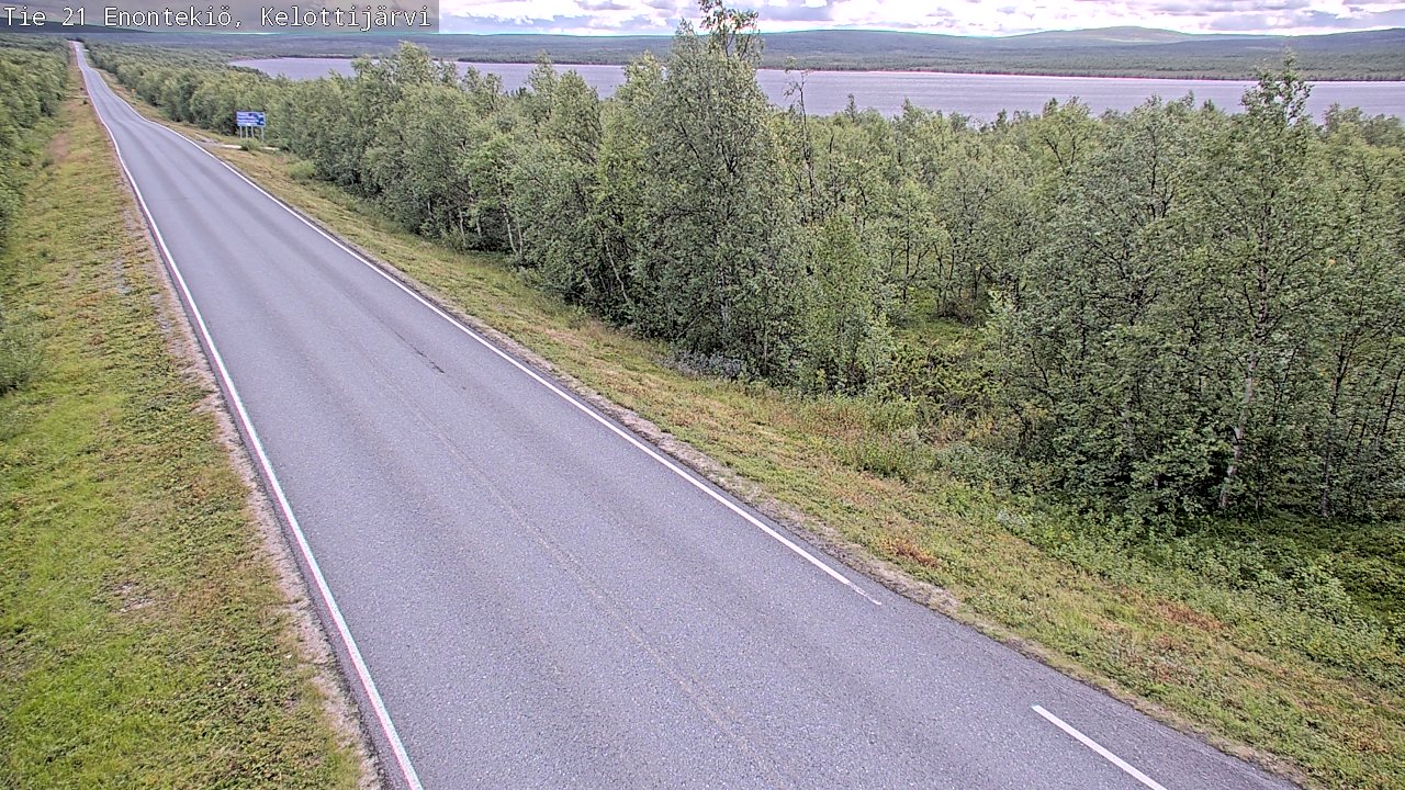 Kelikamerat Kuva Tie 21 Enontekiö, Kelottijärvi, Enontekiö, Lappi