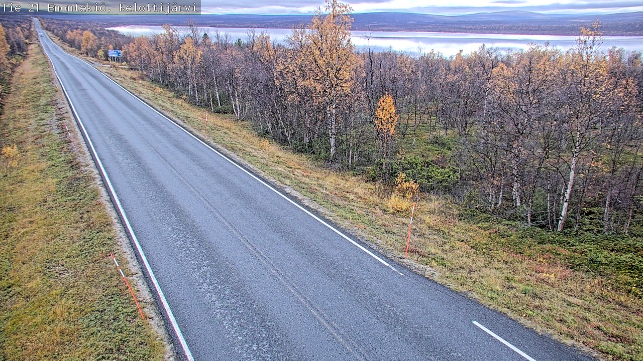 Kelikamerat Kuva Tie 21 Enontekiö, Kelottijärvi, Enontekiö, Lappi