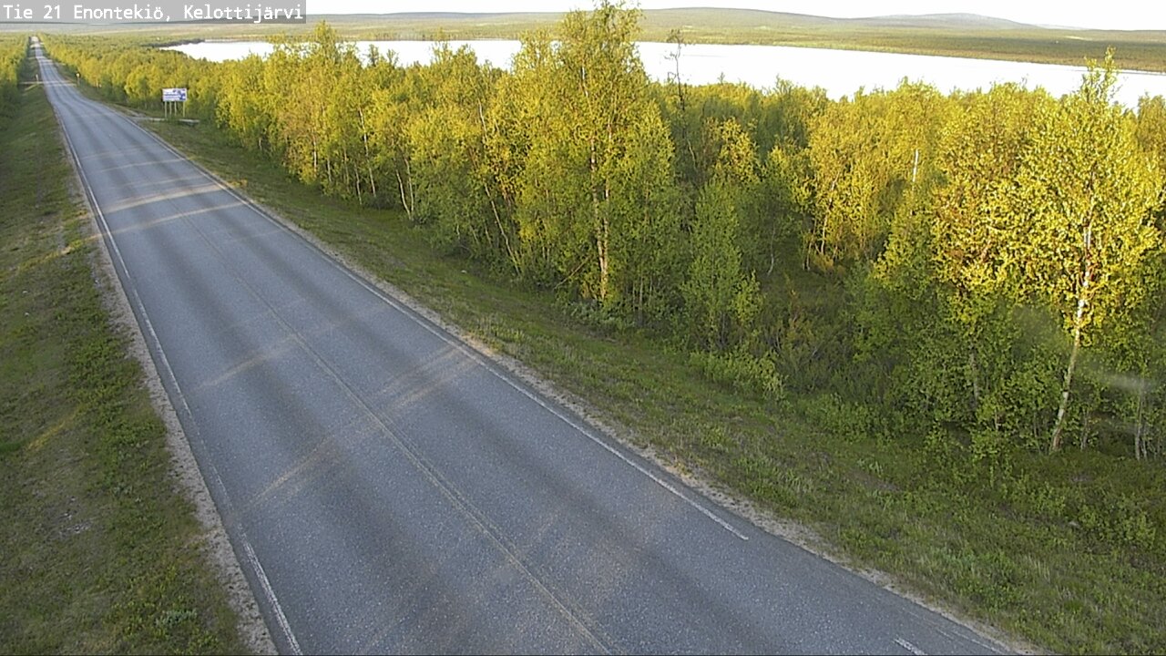 Kelikamerat Kuva Tie 21 Enontekiö, Kelottijärvi, Enontekiö, Lappi