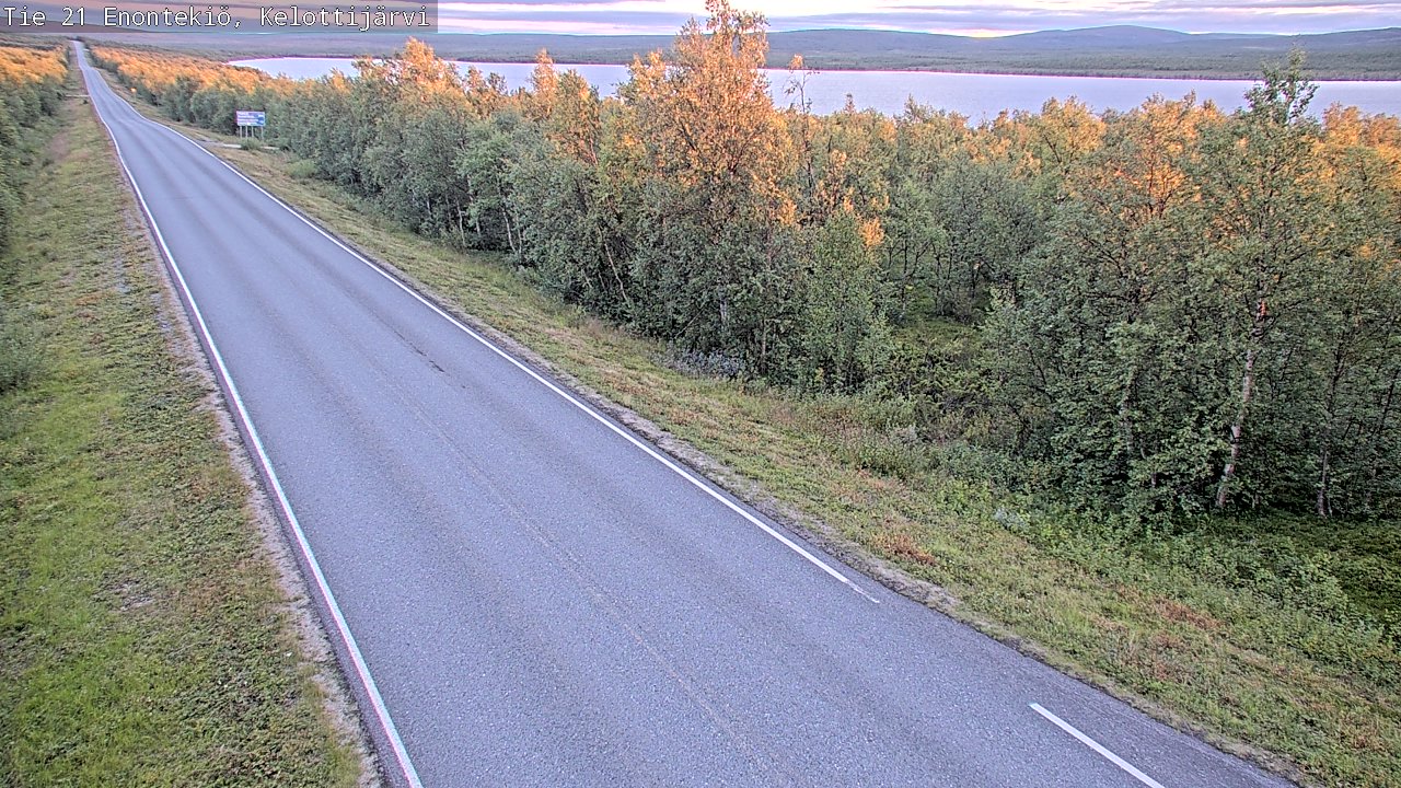 Kelikamerat Kuva Tie 21 Enontekiö, Kelottijärvi, Enontekiö, Lappi