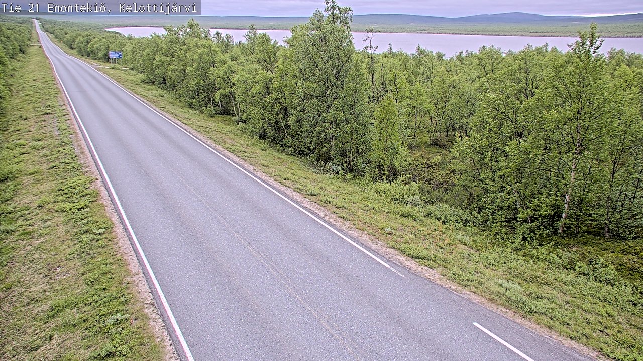 Kelikamerat Kuva Tie 21 Enontekiö, Kelottijärvi, Enontekiö, Lappi