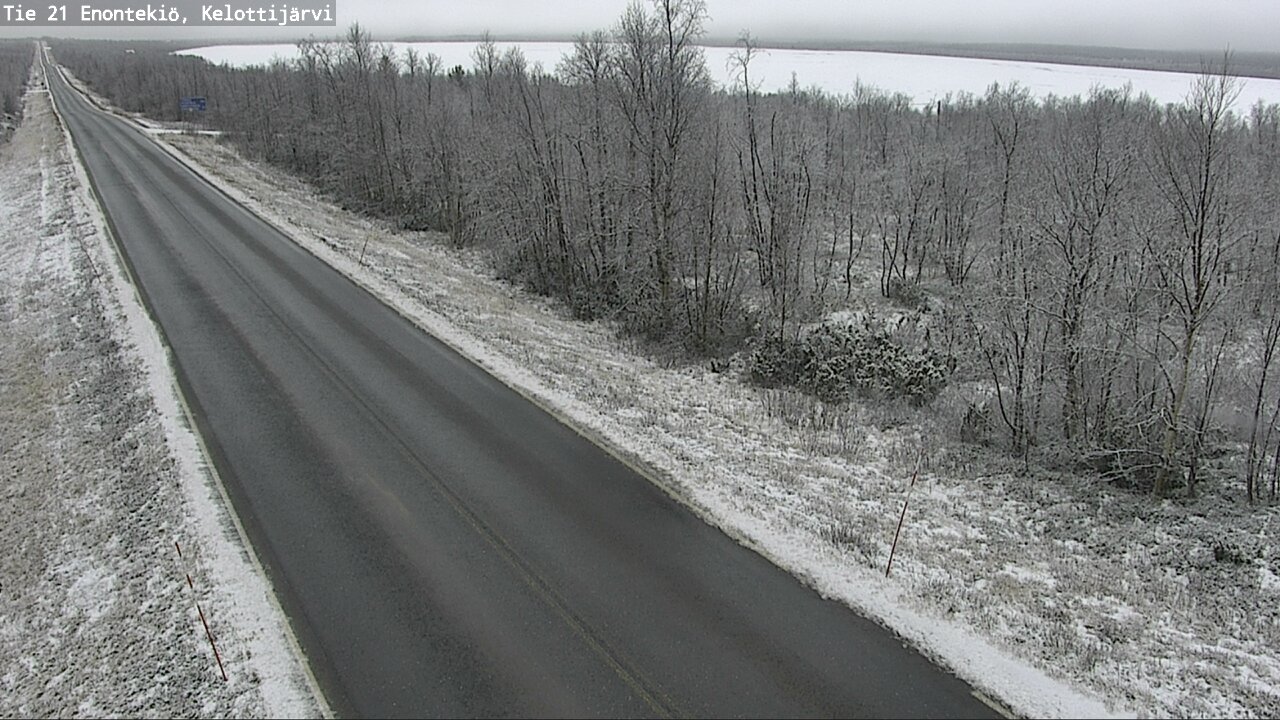 Kelikamerat Kuva Tie 21 Enontekiö, Kelottijärvi, Enontekiö, Lappi