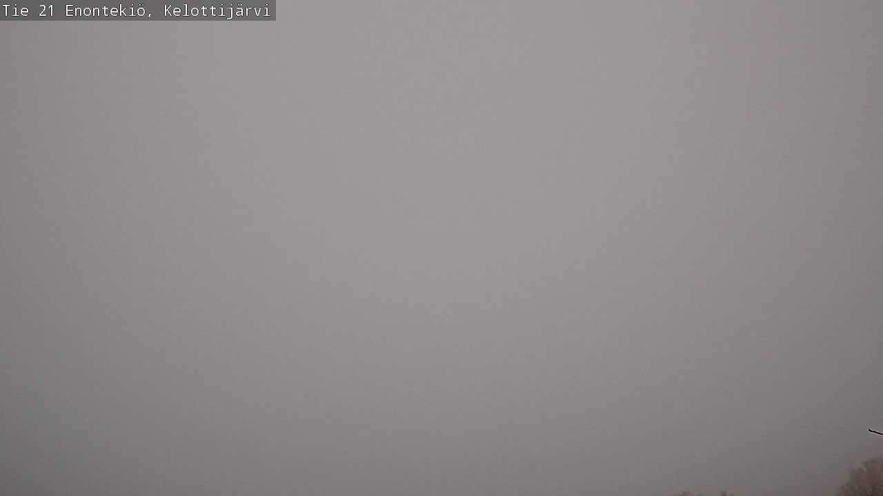 Weather Camera Image Road 21 Enontekiö, Kelottijärvi, Enontekiö, Lappi