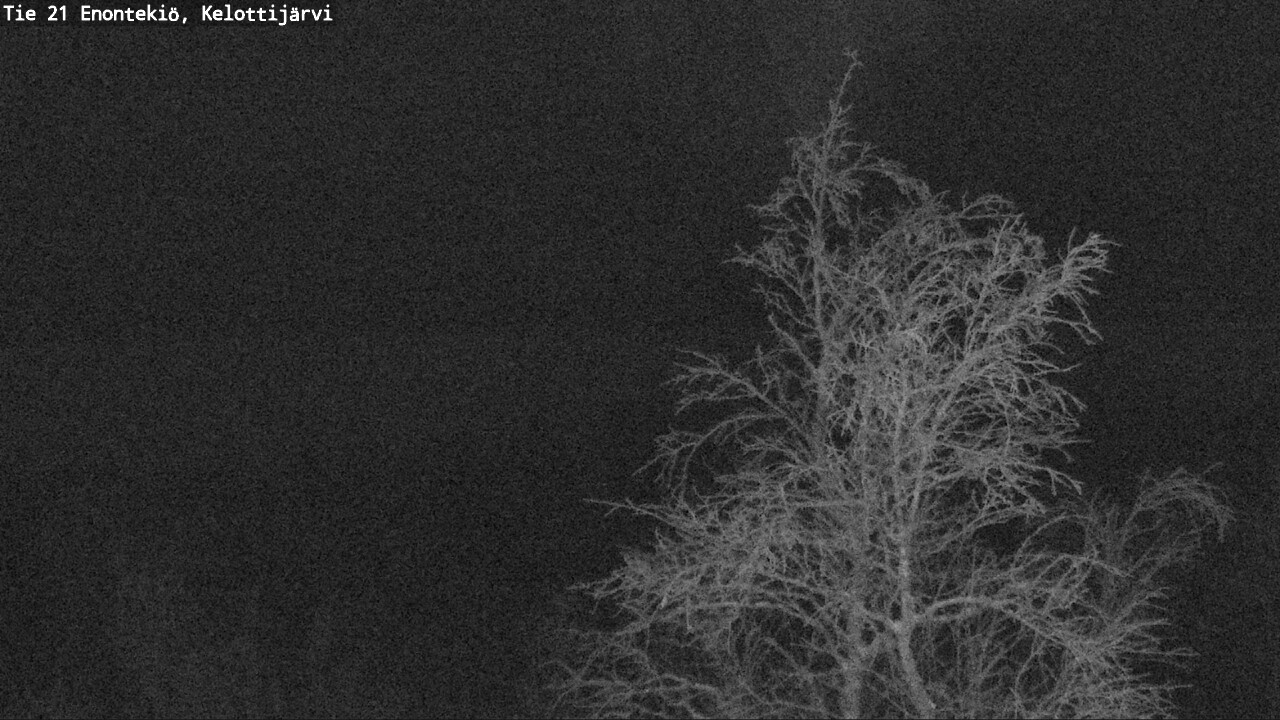 Weather Camera Image Road 21 Enontekiö, Kelottijärvi, Enontekiö, Lappi