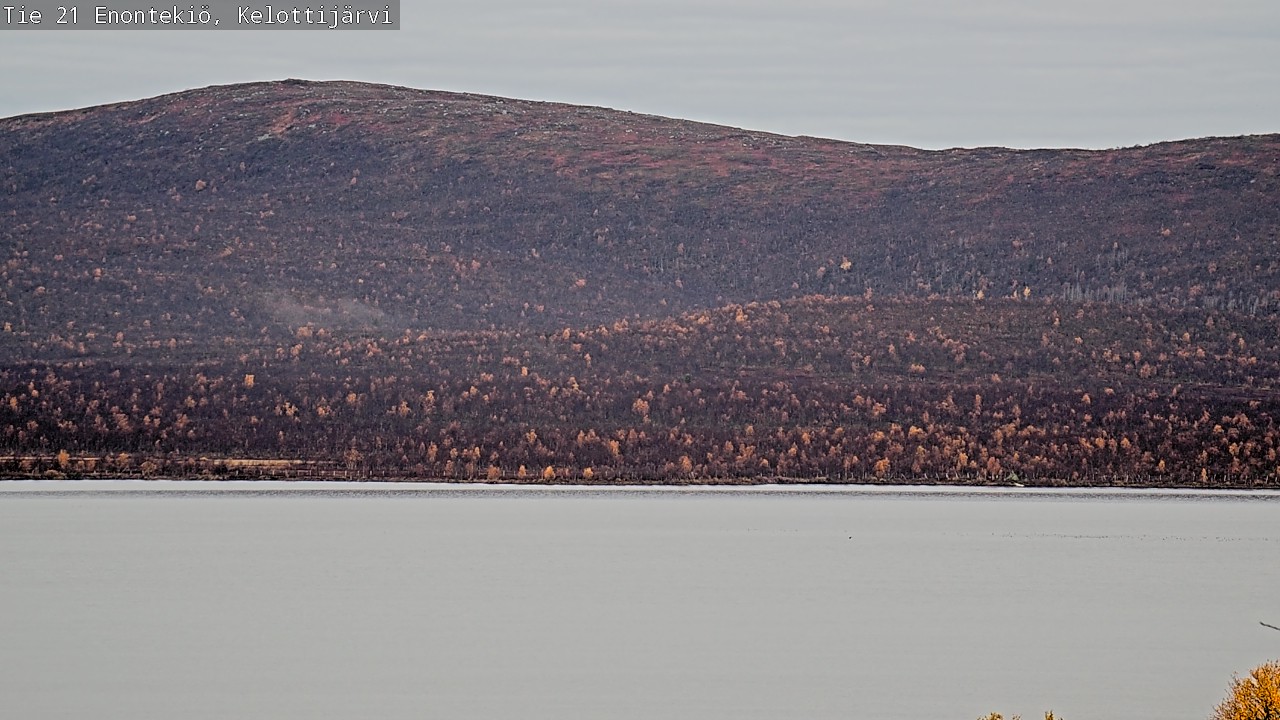 Weather Camera Image Road 21 Enontekiö, Kelottijärvi, Enontekiö, Lappi
