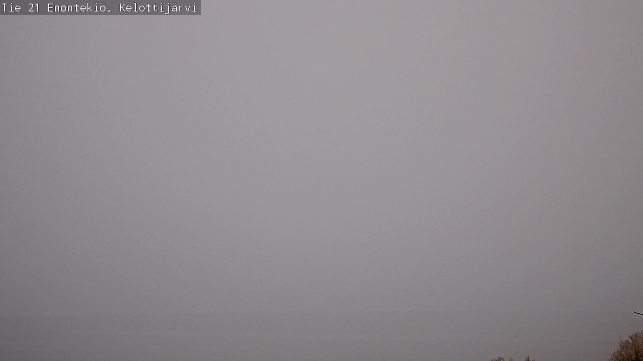 Weather Camera Image Road 21 Enontekiö, Kelottijärvi, Enontekiö, Lappi