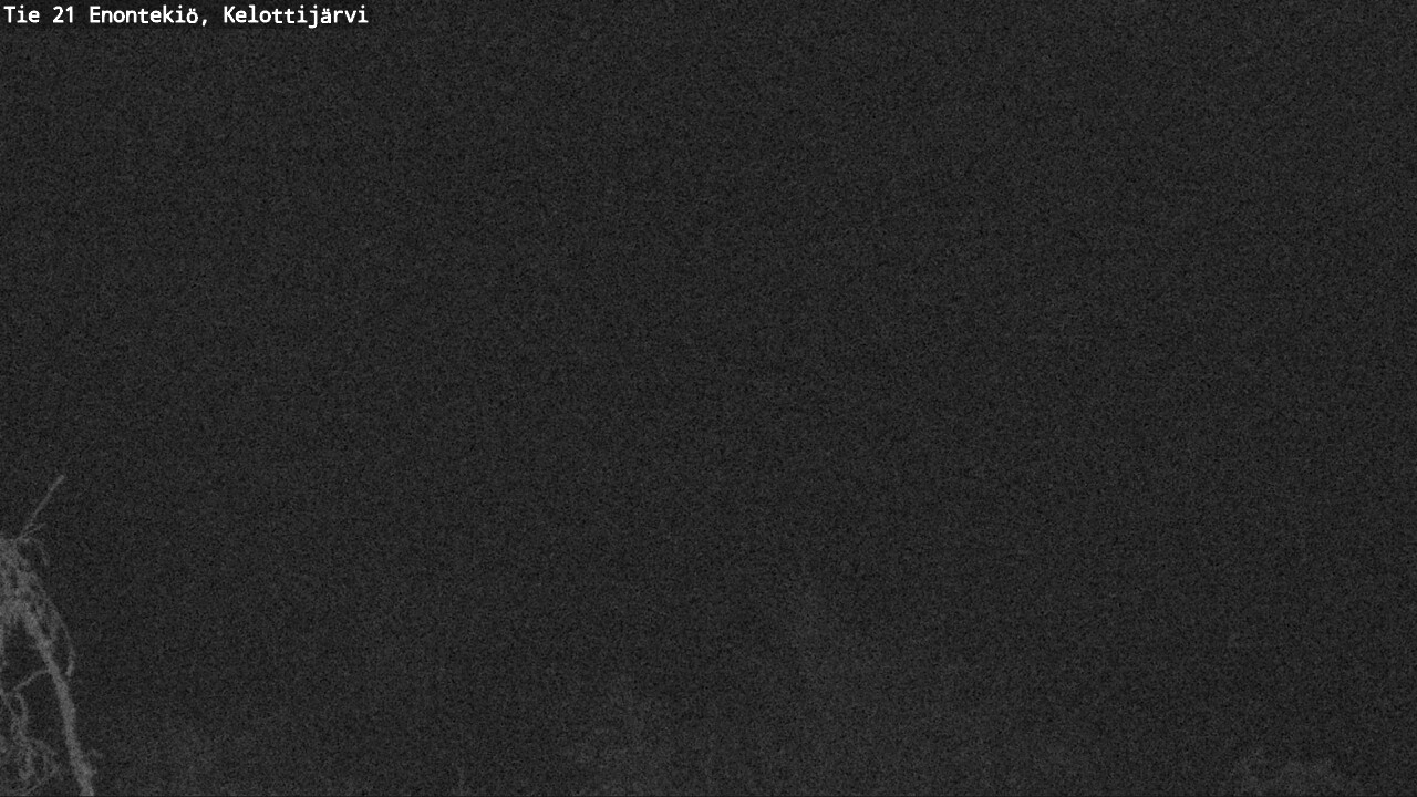Weather Camera Image Road 21 Enontekiö, Kelottijärvi, Enontekiö, Lappi