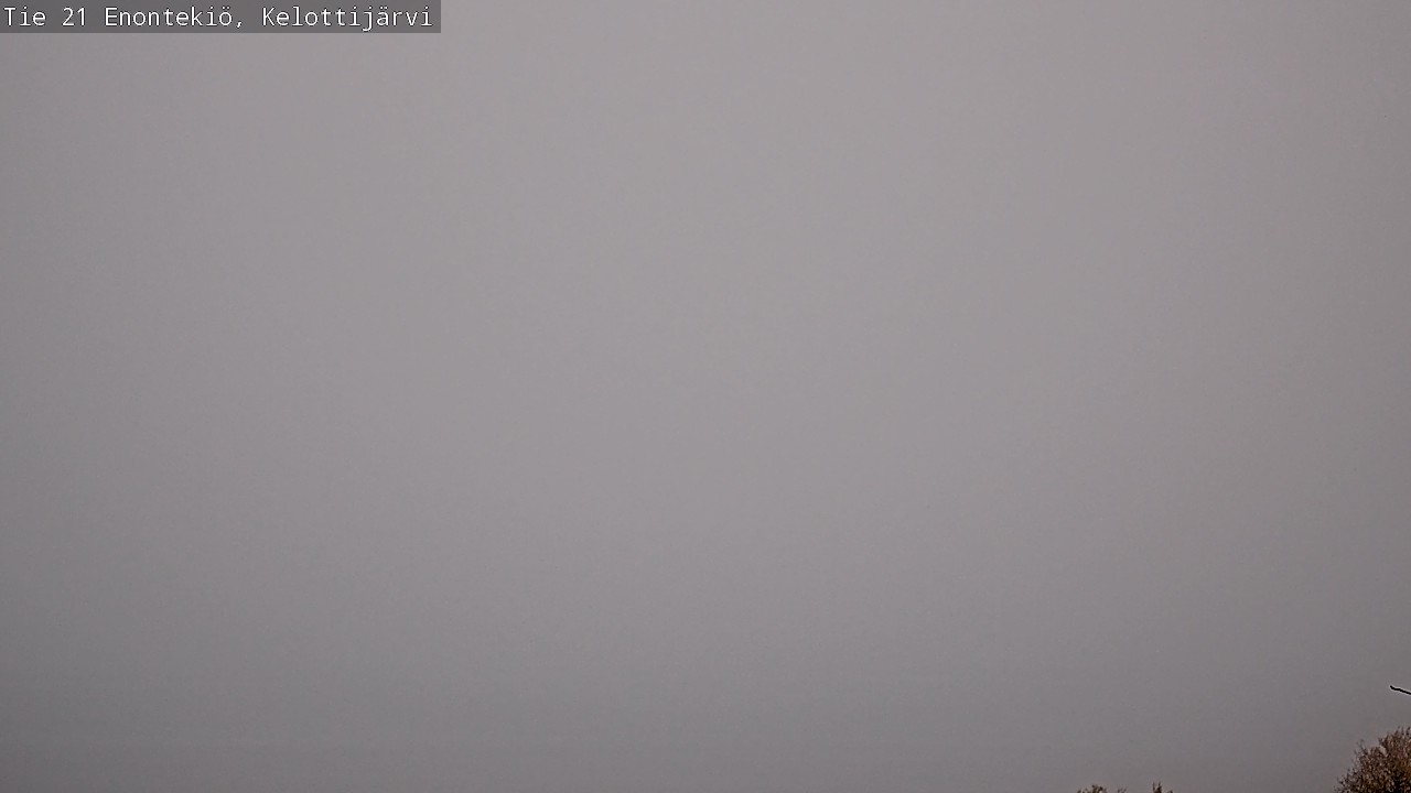Weather Camera Image Road 21 Enontekiö, Kelottijärvi, Enontekiö, Lappi
