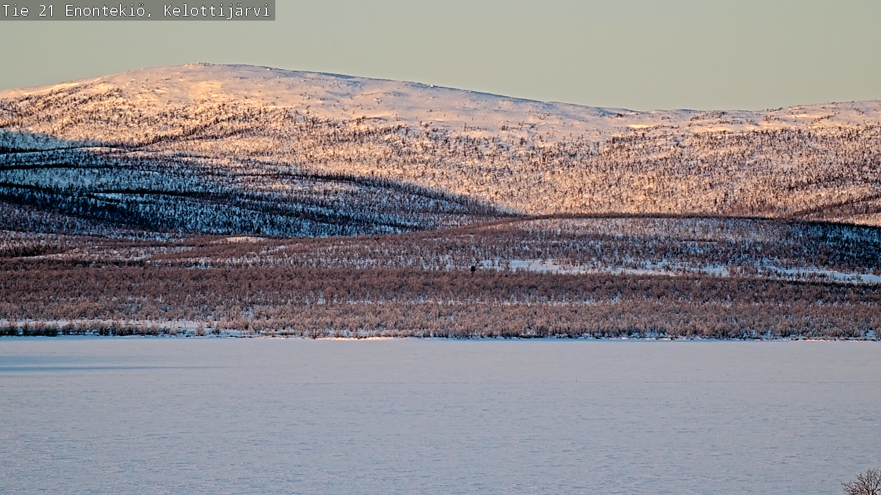 Kelikamerat Kuva Tie 21 Enontekiö, Kelottijärvi, Enontekiö, Lappi