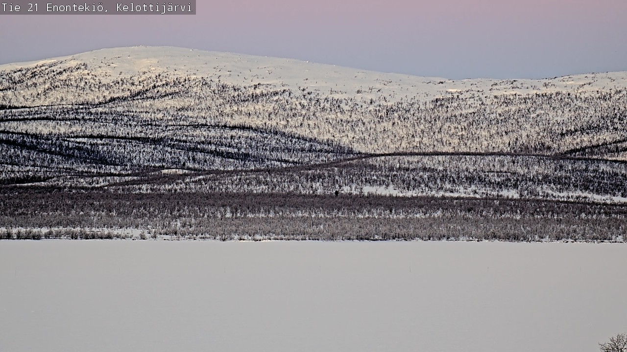 Kelikamerat Kuva Tie 21 Enontekiö, Kelottijärvi, Enontekiö, Lappi