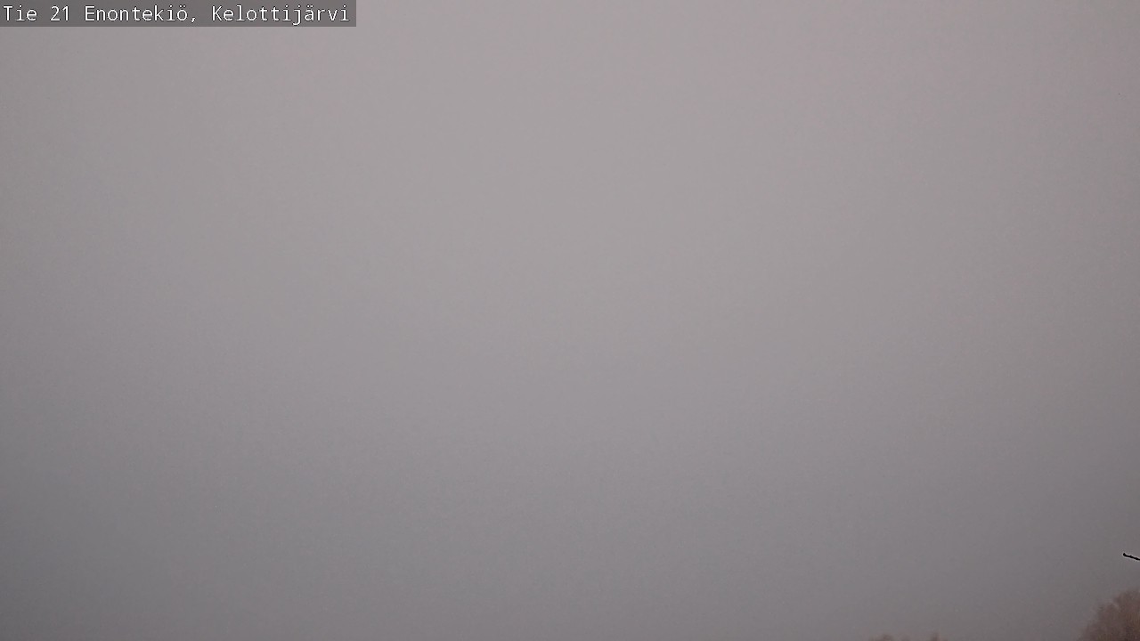 Weather Camera Image Road 21 Enontekiö, Kelottijärvi, Enontekiö, Lappi