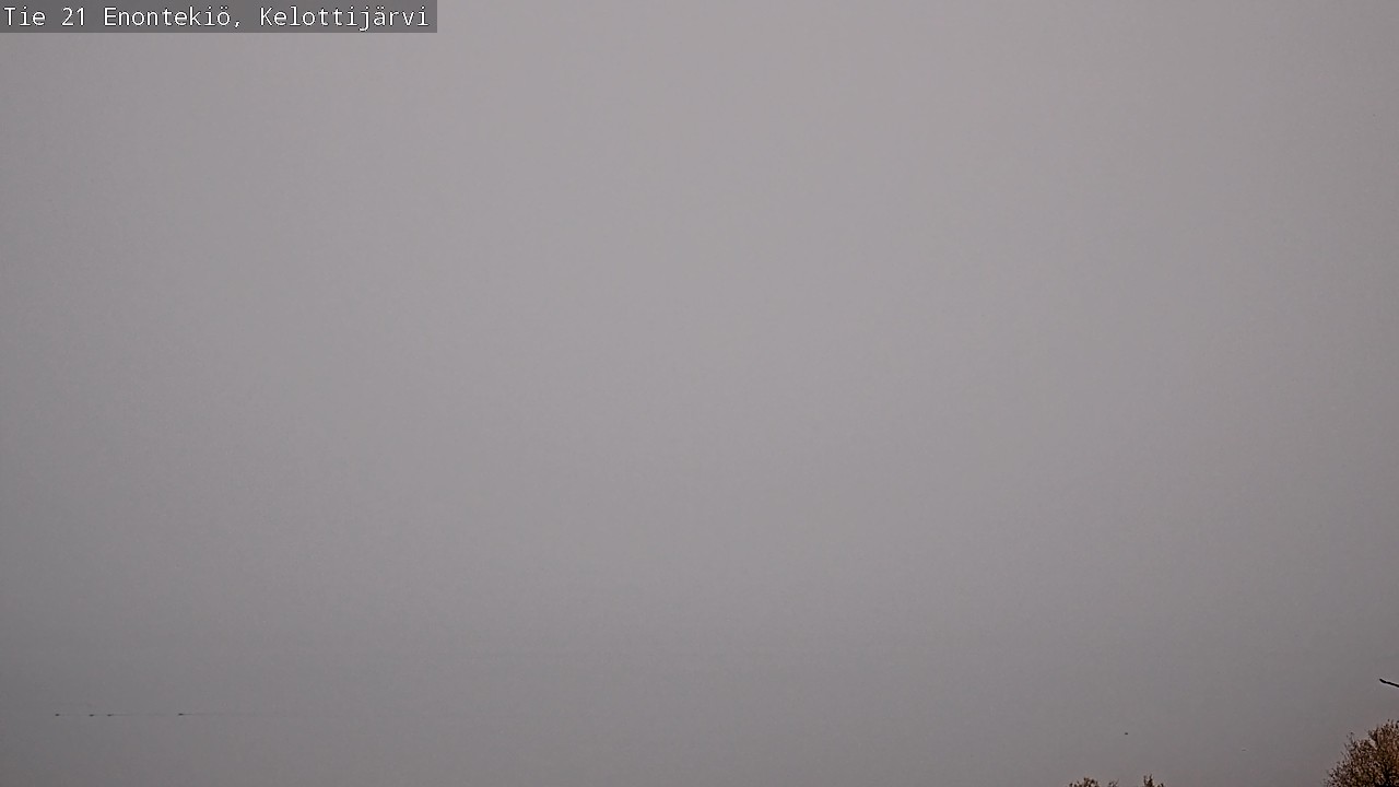 Weather Camera Image Road 21 Enontekiö, Kelottijärvi, Enontekiö, Lappi