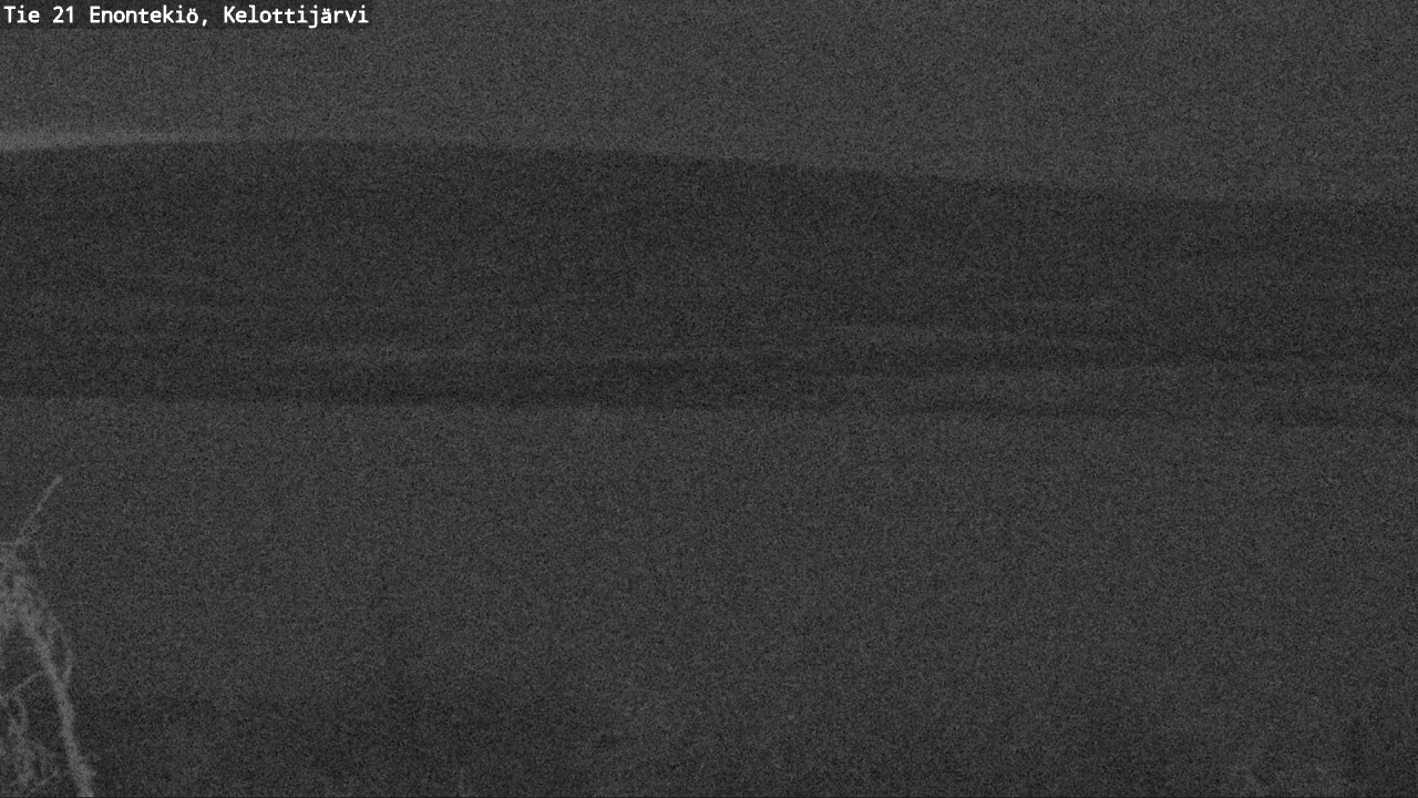 Weather Camera Image Road 21 Enontekiö, Kelottijärvi, Enontekiö, Lappi