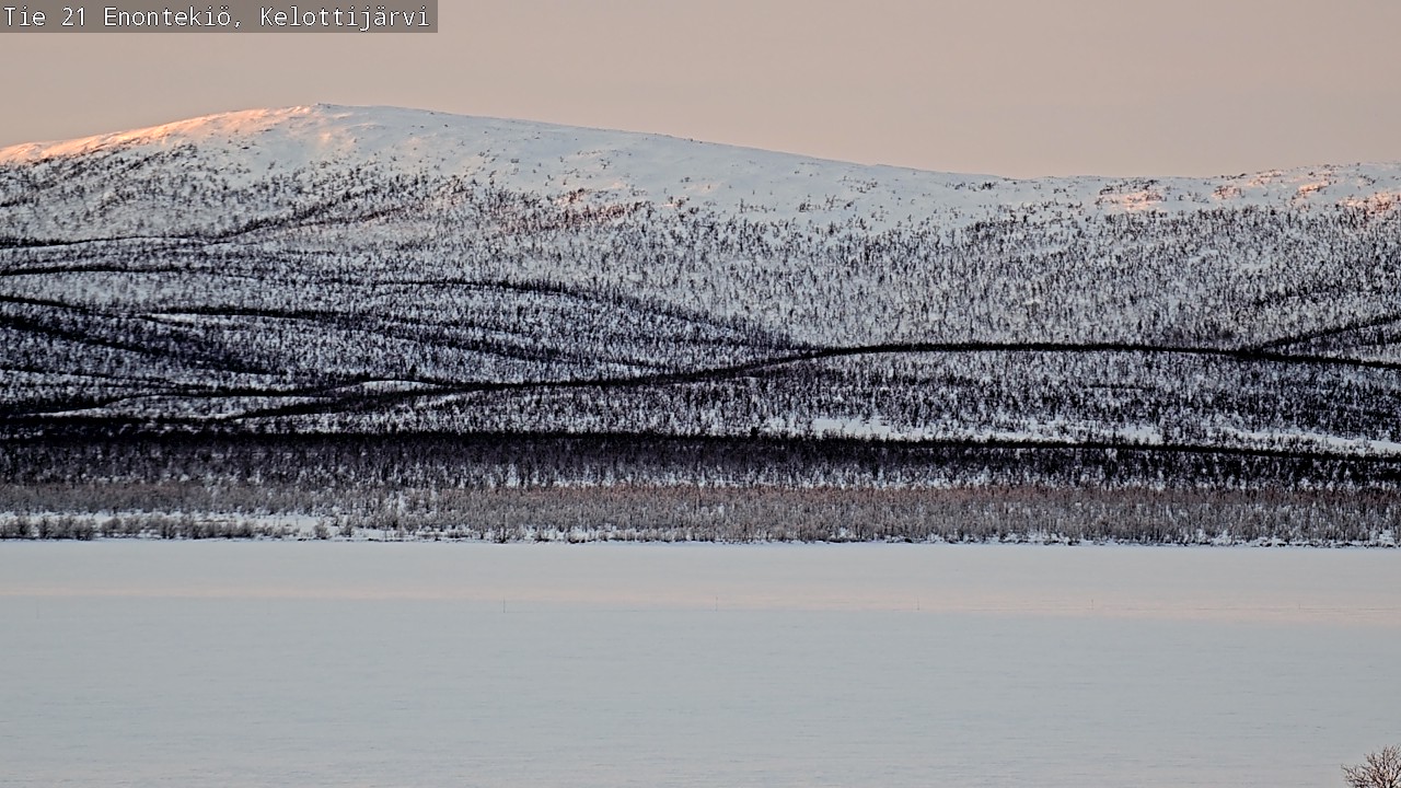 Kelikamerat Kuva Tie 21 Enontekiö, Kelottijärvi, Enontekiö, Lappi