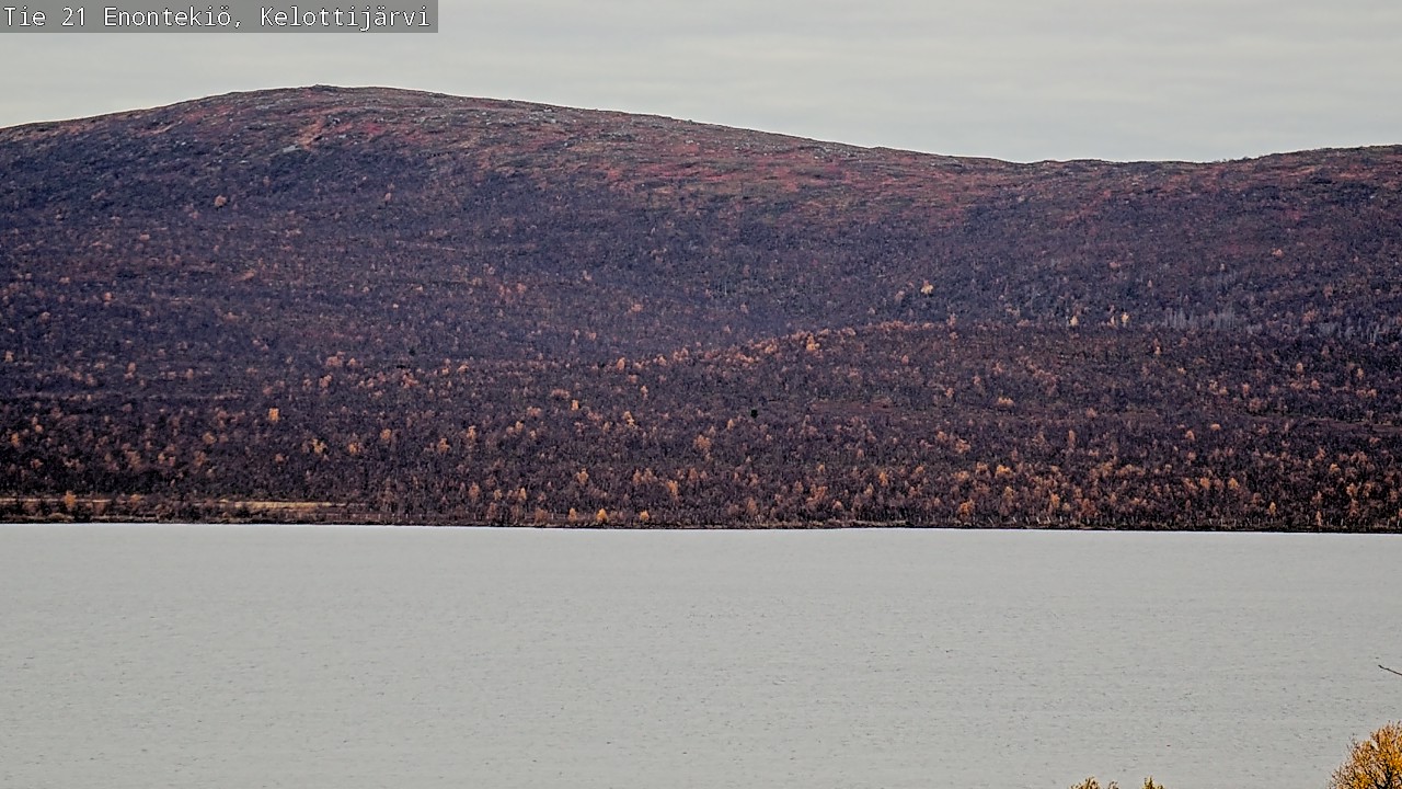 Weather Camera Image Road 21 Enontekiö, Kelottijärvi, Enontekiö, Lappi