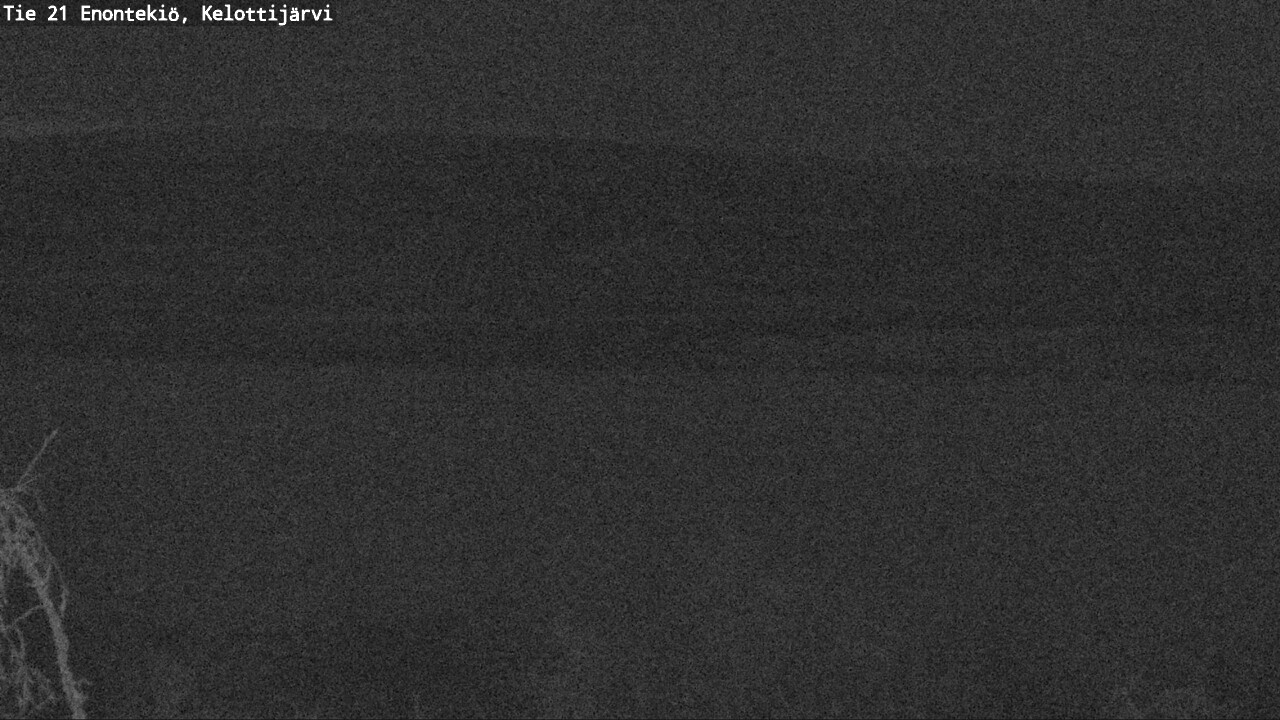 Weather Camera Image Road 21 Enontekiö, Kelottijärvi, Enontekiö, Lappi