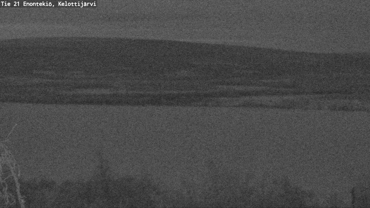 Weather Camera Image Road 21 Enontekiö, Kelottijärvi, Enontekiö, Lappi