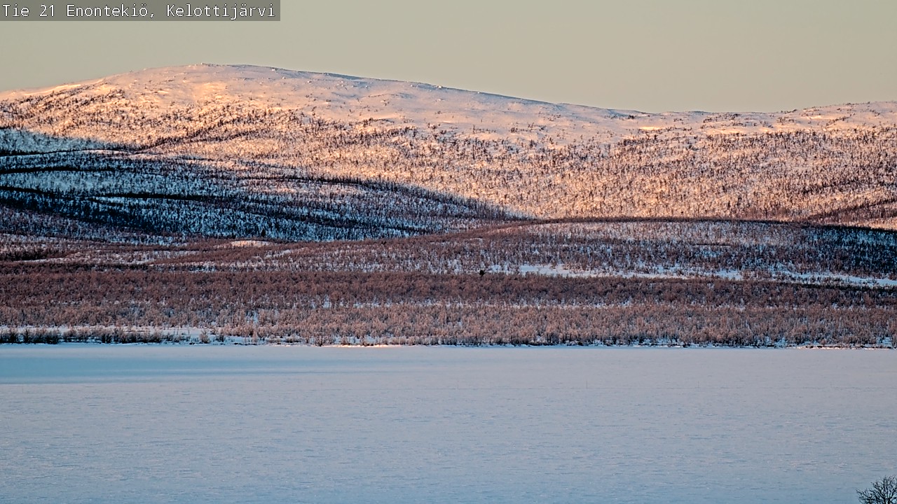 Kelikamerat Kuva Tie 21 Enontekiö, Kelottijärvi, Enontekiö, Lappi