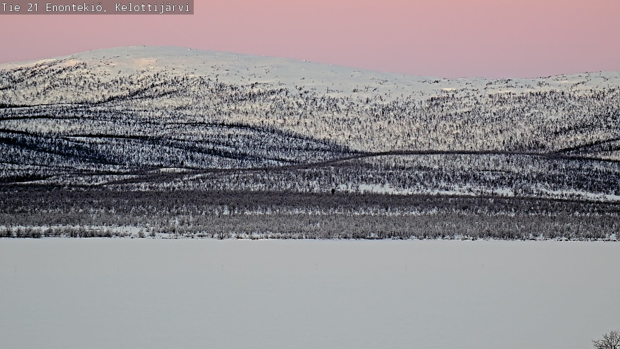 Kelikamerat Kuva Tie 21 Enontekiö, Kelottijärvi, Enontekiö, Lappi