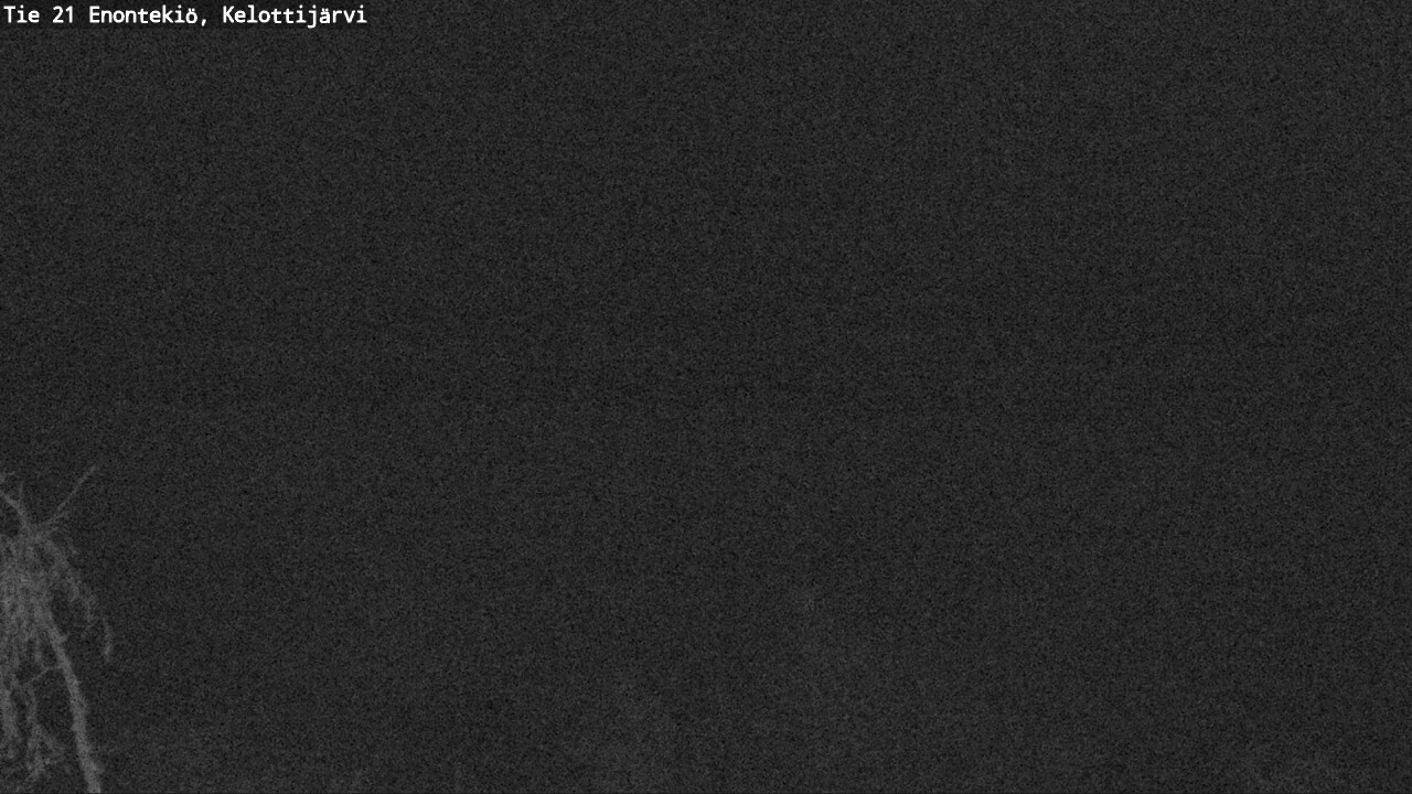 Weather Camera Image Road 21 Enontekiö, Kelottijärvi, Enontekiö, Lappi