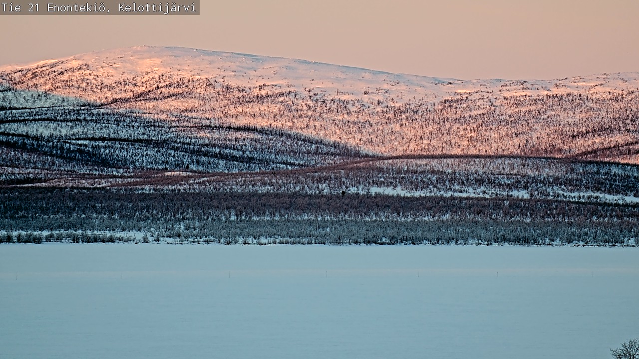 Kelikamerat Kuva Tie 21 Enontekiö, Kelottijärvi, Enontekiö, Lappi