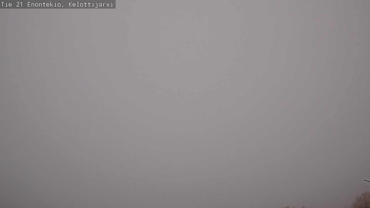 Weather Camera Image Road 21 Enontekiö, Kelottijärvi, Enontekiö, Lappi