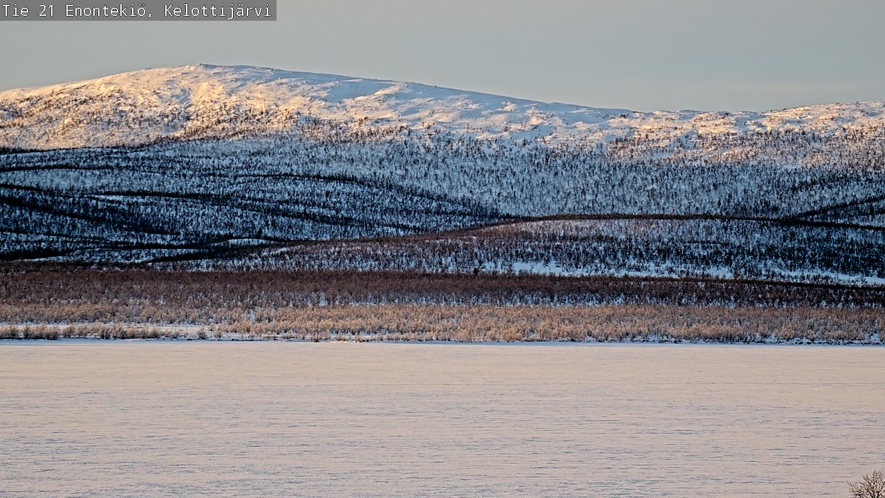 Kelikamerat Kuva Tie 21 Enontekiö, Kelottijärvi, Enontekiö, Lappi