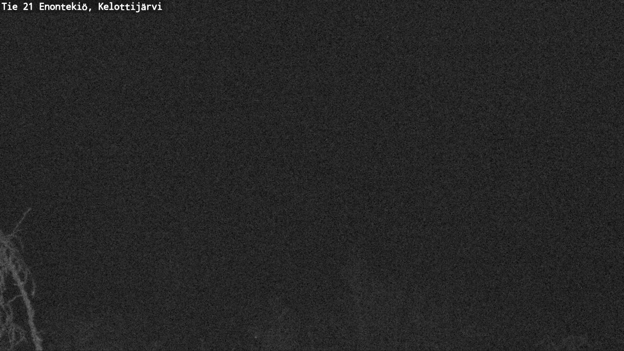 Weather Camera Image Road 21 Enontekiö, Kelottijärvi, Enontekiö, Lappi