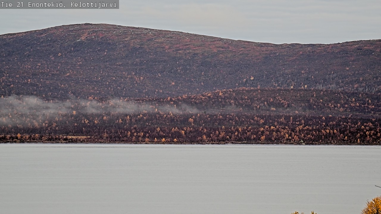 Weather Camera Image Road 21 Enontekiö, Kelottijärvi, Enontekiö, Lappi