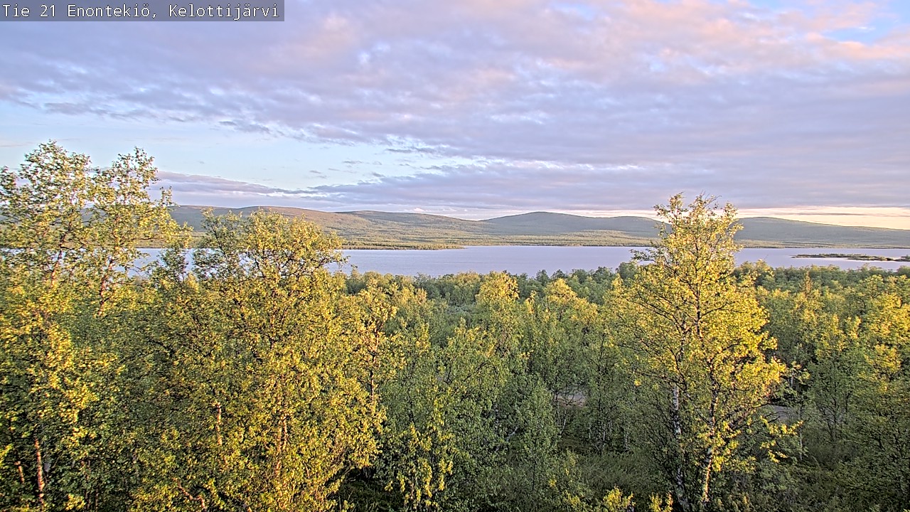 Kelikamerat Kuva Tie 21 Enontekiö, Kelottijärvi, Enontekiö, Lappi
