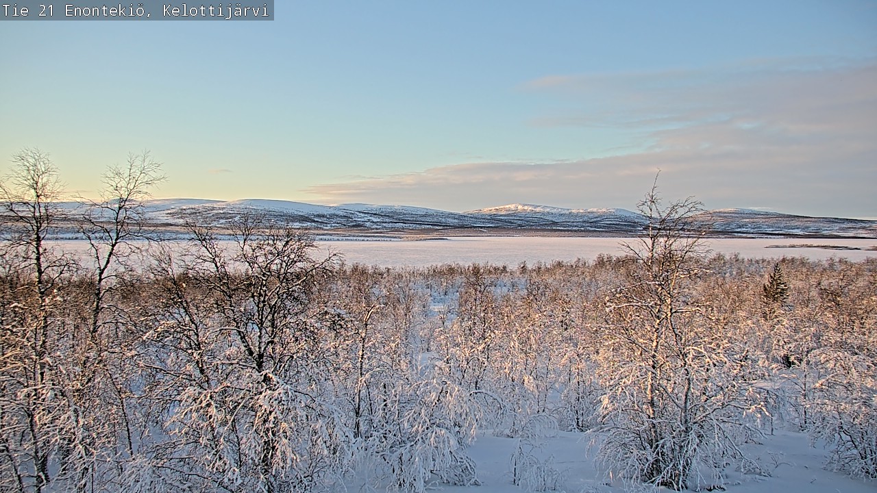 Kelikamerat Kuva Tie 21 Enontekiö, Kelottijärvi, Enontekiö, Lappi