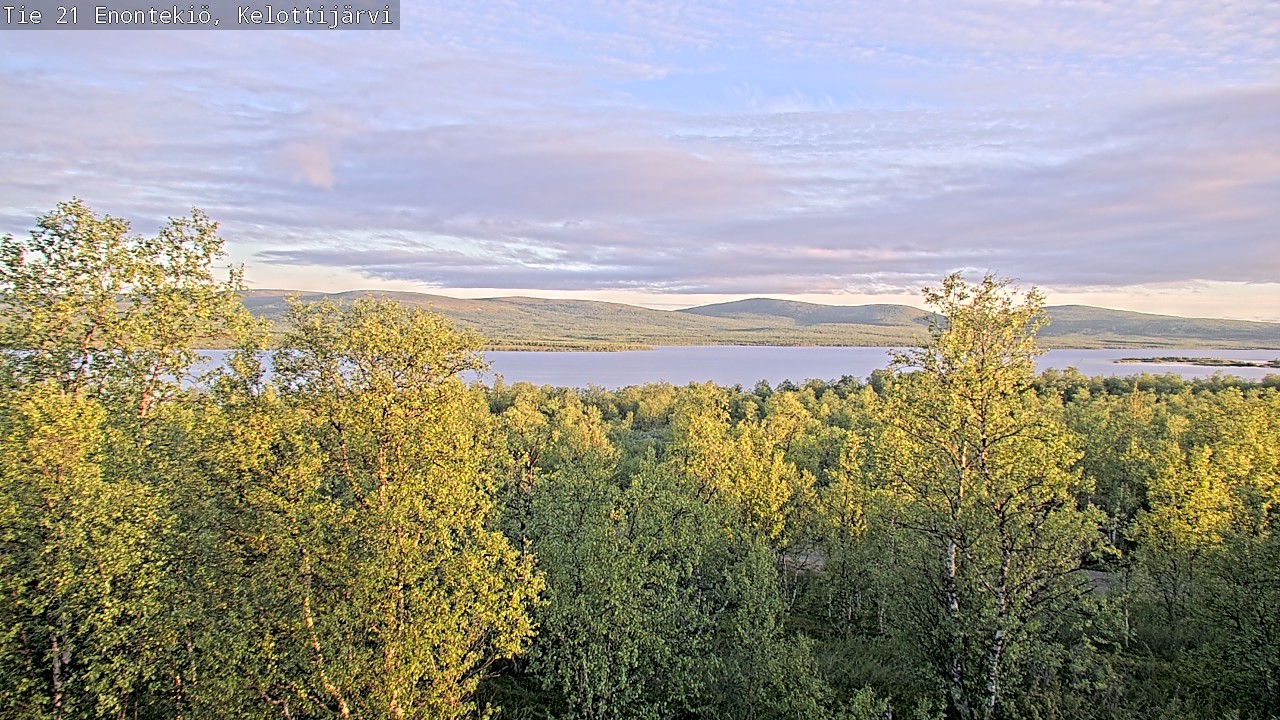 Kelikamerat Kuva Tie 21 Enontekiö, Kelottijärvi, Enontekiö, Lappi