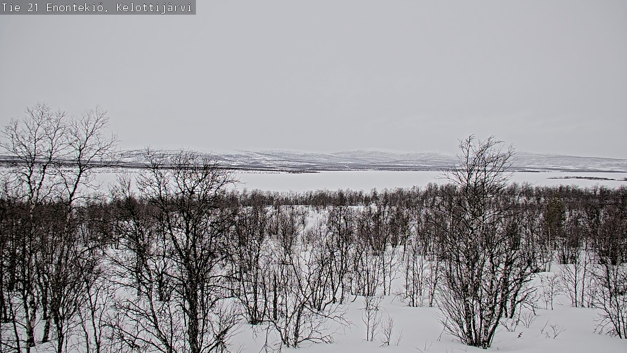 Kelikamerat Kuva Tie 21 Enontekiö, Kelottijärvi, Enontekiö, Lappi