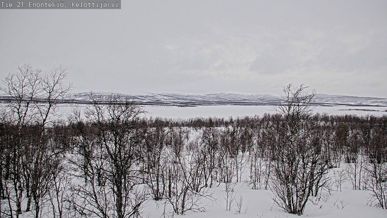 Kelikamerat Kuva Tie 21 Enontekiö, Kelottijärvi, Enontekiö, Lappi