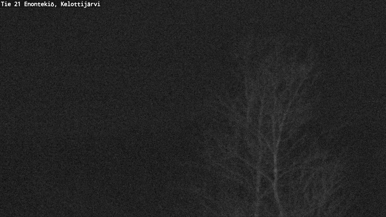Weather Camera Image Väg 21 Enontekiö, Kelottijärvi, Enontekiö, Lappi