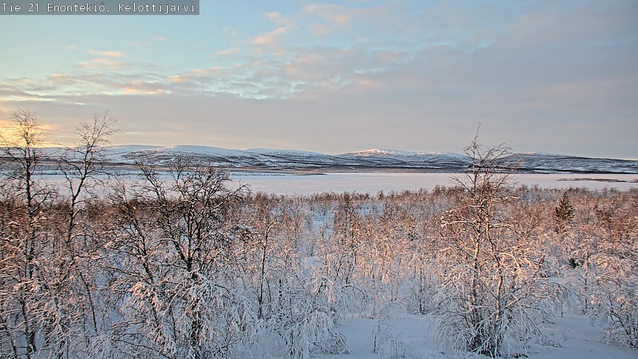 Kelikamerat Kuva Tie 21 Enontekiö, Kelottijärvi, Enontekiö, Lappi