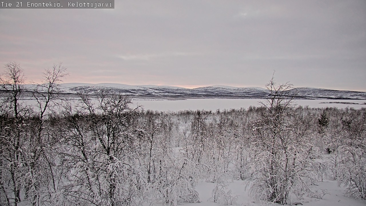 Kelikamerat Kuva Tie 21 Enontekiö, Kelottijärvi, Enontekiö, Lappi