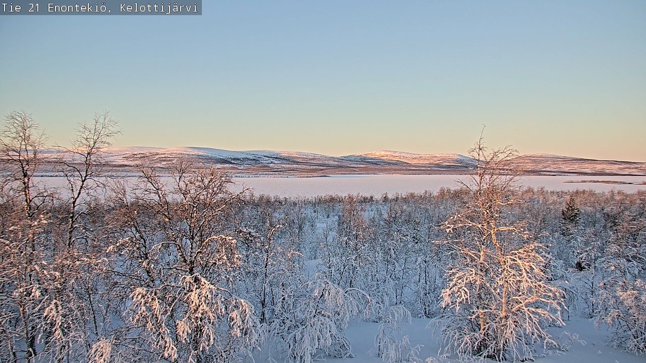 Kelikamerat Kuva Tie 21 Enontekiö, Kelottijärvi, Enontekiö, Lappi