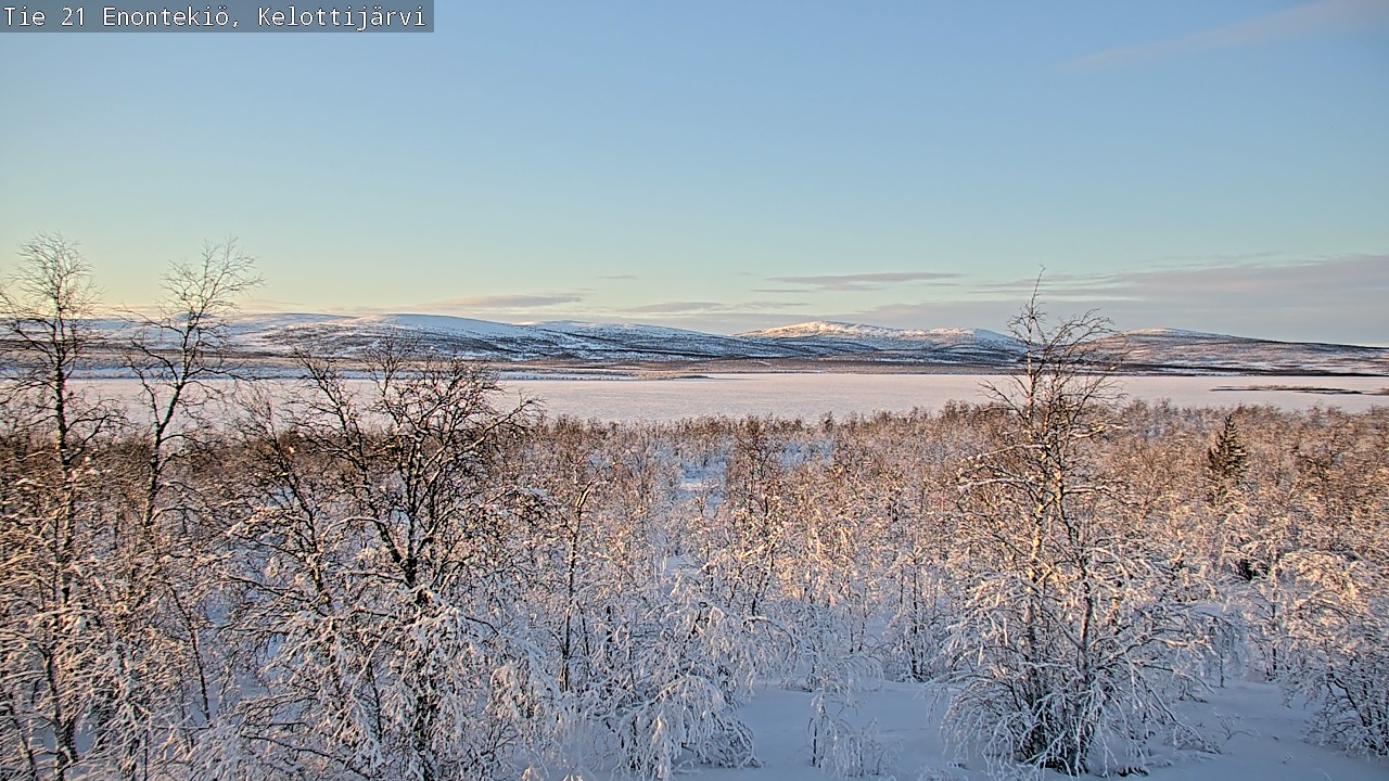 Kelikamerat Kuva Tie 21 Enontekiö, Kelottijärvi, Enontekiö, Lappi