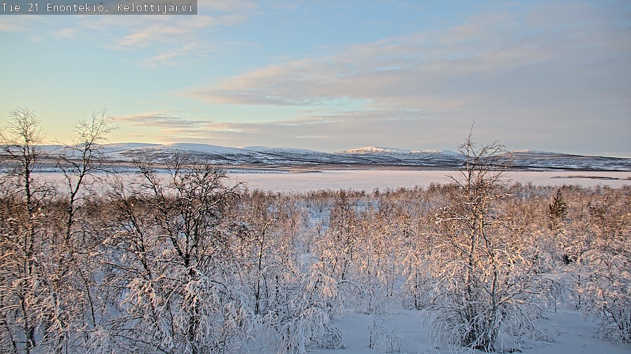 Kelikamerat Kuva Tie 21 Enontekiö, Kelottijärvi, Enontekiö, Lappi